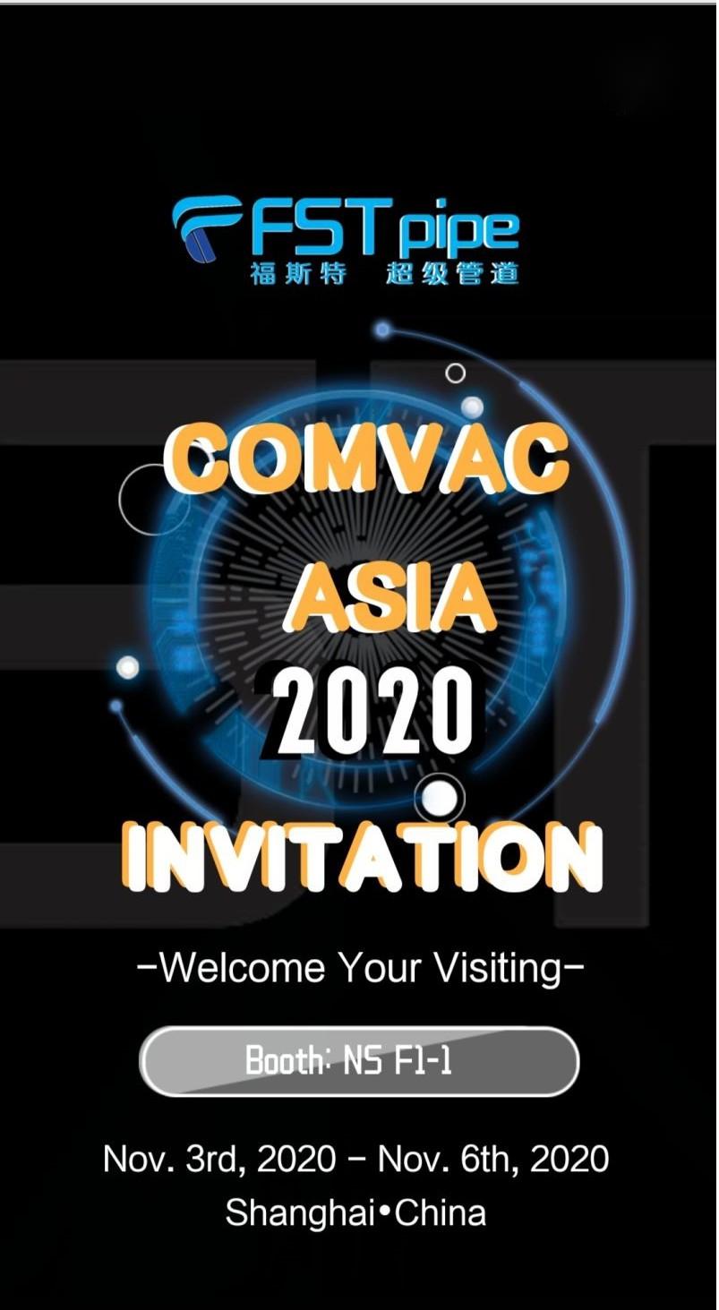ComVac Asia 2020 Invitation from FSTpipe